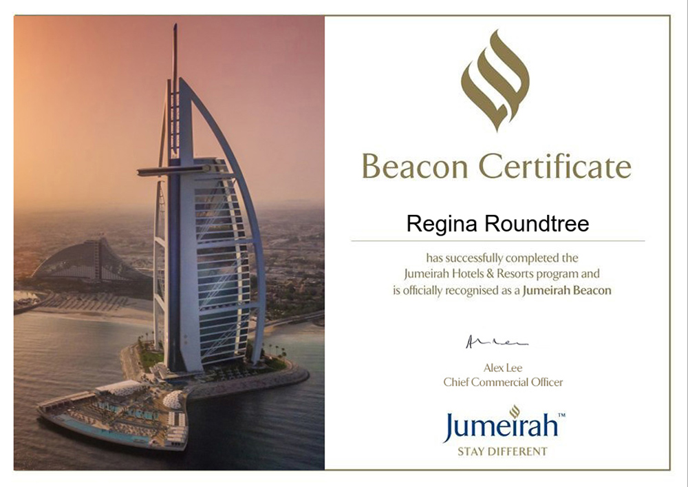 Jumeirah_Beacon_Certificate BEACON